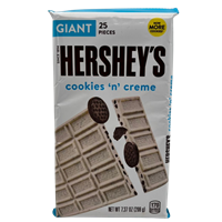 CHOCOLATE HERSHEYS GIGANTE COOKIES AND CREME 208 GRS