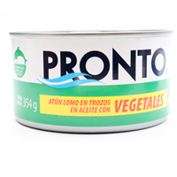 ATUN PRONTO LOMO EN TROZOS C/VEGETALES 354 GRS