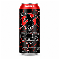 BEBIDA RAPTOR ENERGIZANTE LAVA SANDIA LATA 473 ML