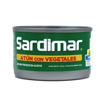 ATUN SARDIMAR C/VEGETALES PEQ 105 GRS