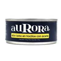 ATUN AURORA TROCITOS ACEITE 140 GRS