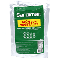 ATUN SARDIMAR C/VEGETALES 1000 GRS SOBRE