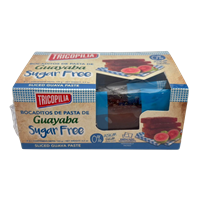 BOCADITOS TRICOPILIA DE GUAYABA SUGAR FREE 8 UNDS CJ 120 GRS