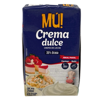 CREMA DULCE MU! 35% GRASA TB 250 ML