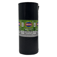 BOLSA VIRUTEX BASURA ROLLO JARDIN NEGRA 90X110 CM PTE25